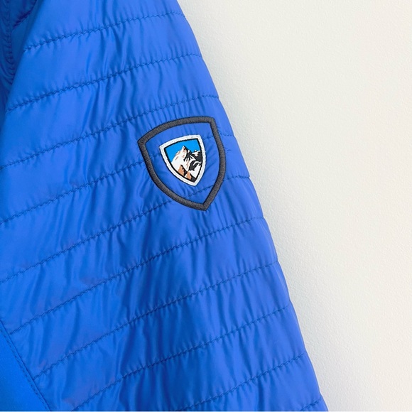 Kuhl Projekt Firefly Pacific Blue Insulated Puffer Jacket w Hood Women’s XS - Picture 10 of 12
